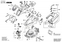 Bosch 3 600 HB9 302 Advancedrotak 770 Lawnmower 230 V / Eu Spare Parts